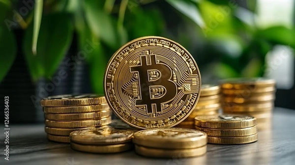 Fototapeta euro coins on a white background