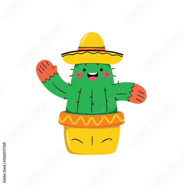 Fototapeta cinco de mayo, vector mexico