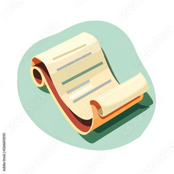 Fototapeta  Illustration Vector Graphic of Document Icon Isolated on Transparent Background