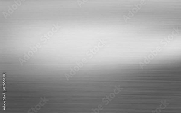 Obraz Clean metal texture background illustration