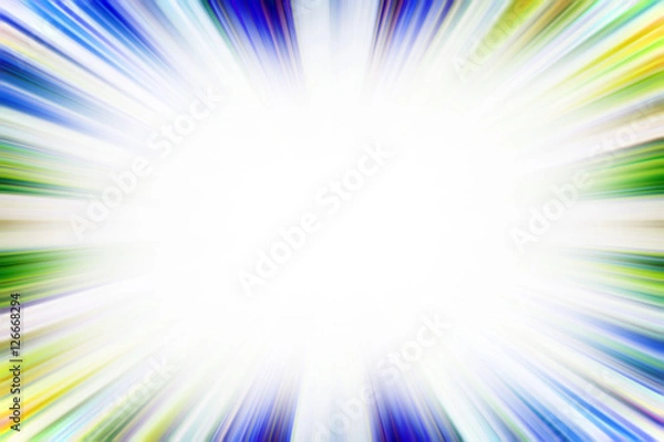 Obraz Colorful starburst explosion border
