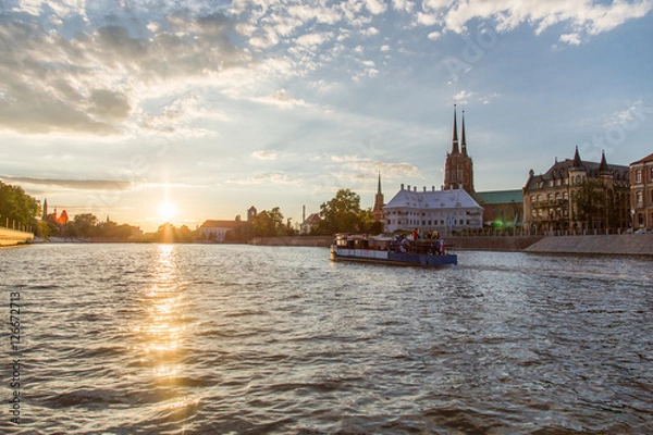 Obraz Ostrów Tumski Wrocław