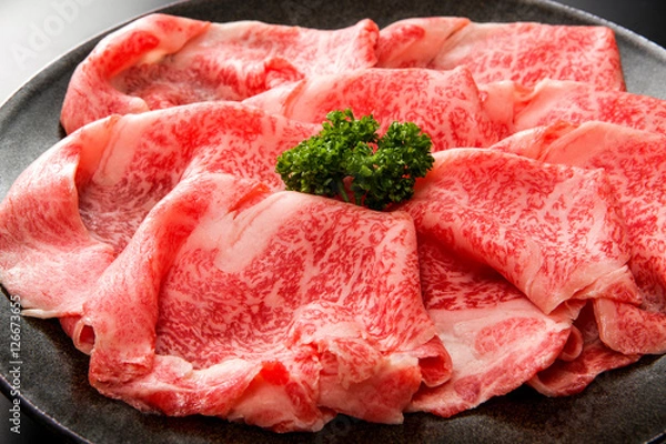 Obraz 和牛ローススライス