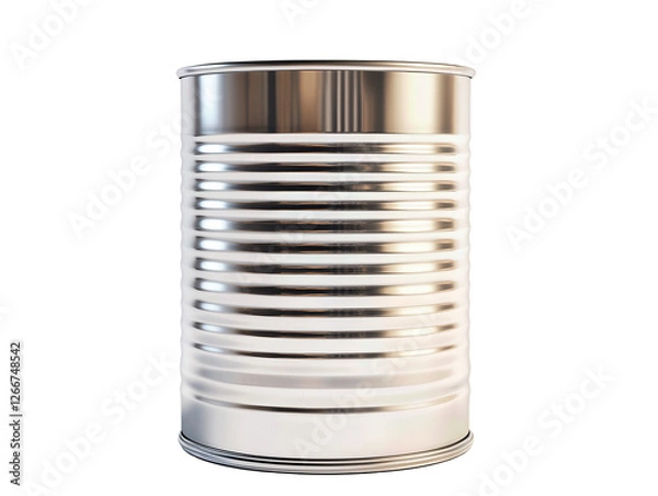 Obraz tin can isolated on white