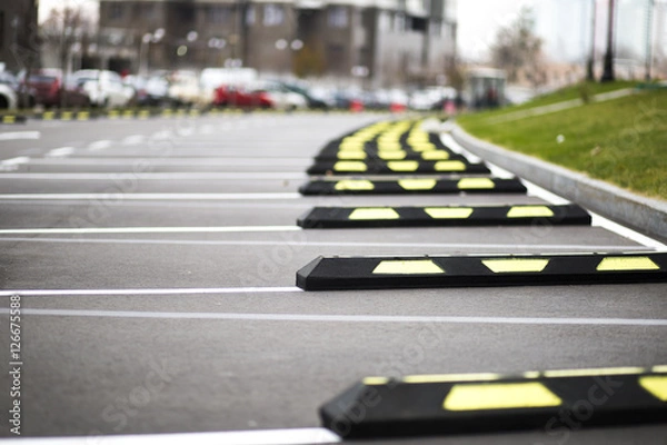 Obraz Strefa bezpłatnego parkowania