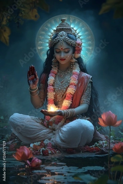 Fototapeta Vasant panchami , Generative AI	