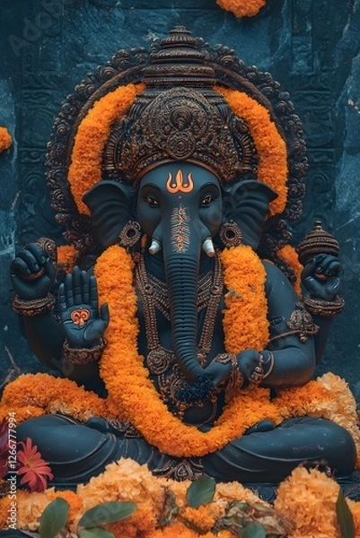 Obraz Vasant panchami , Generative AI	