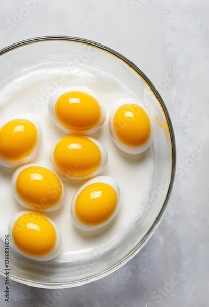 Obraz fried eggs in a frying pan
