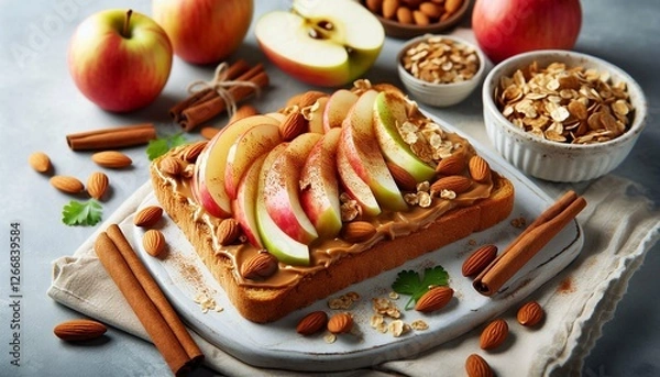 Fototapeta Quick & Tasty Breakfast Ideas: Delicious, Easy, and Healthy Morning Meals to Kickstart Your Day with Energy and Flavor.