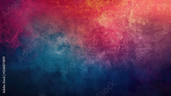 Fototapeta Colorful Gradient Noise Abstract