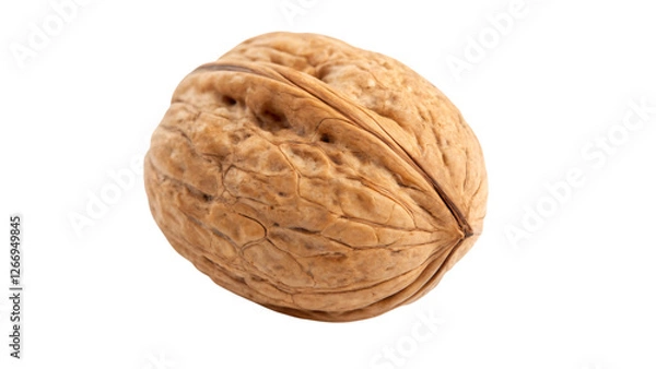 Fototapeta walnut isolated on white background