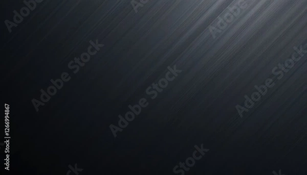 Obraz Dark abstract lines and shadows on a black background