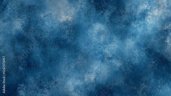 Fototapeta Abstract textured background displays shades of blue and white