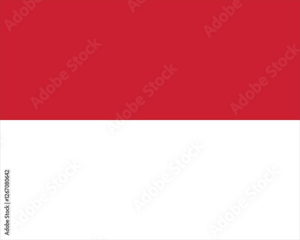 Obraz Monaco flag