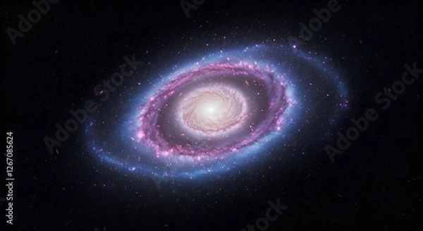Obraz Space galaxy background