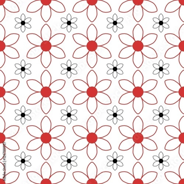 Obraz seamless floral pattern