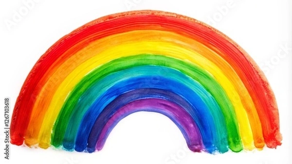 Obraz Rainbow, Colorful Arc, Painted Arc