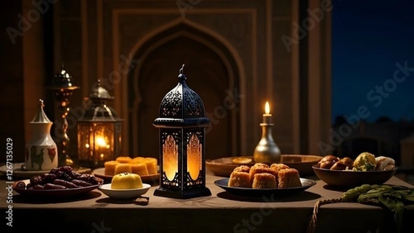 Fototapeta Ramadan & Eid Preparations 