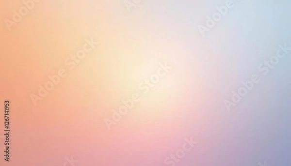 Obraz Soft color gradient background