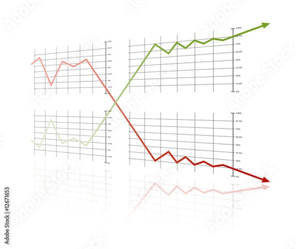 Obraz Success and crisis