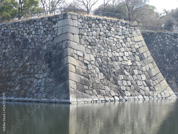 Fototapeta 大阪城石垣