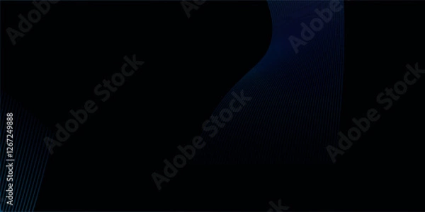 Fototapeta Abstract background with flowing lines. Dynamic waves. Vector illustration.