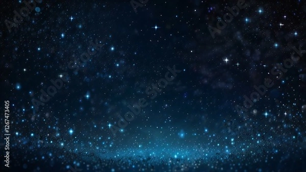 Fototapeta blue space background