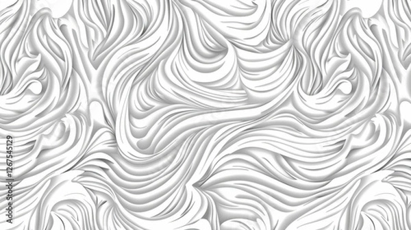 Fototapeta seamless wave pattern