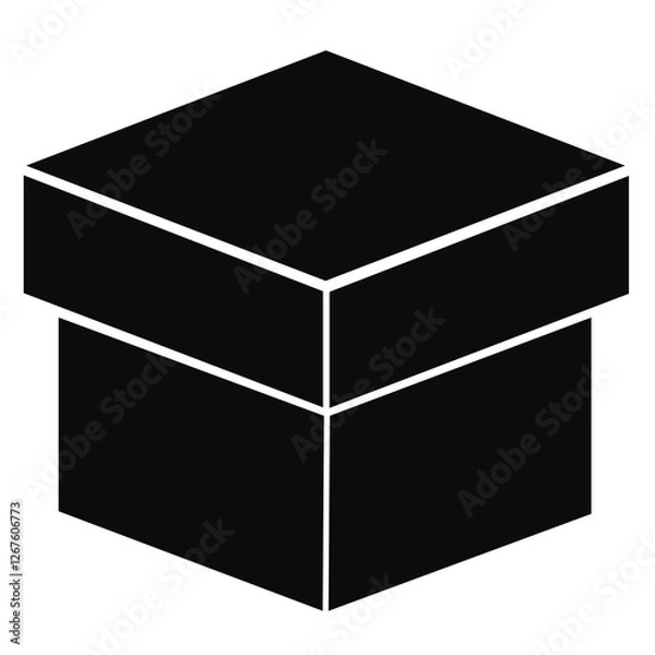 Obraz box vector icon