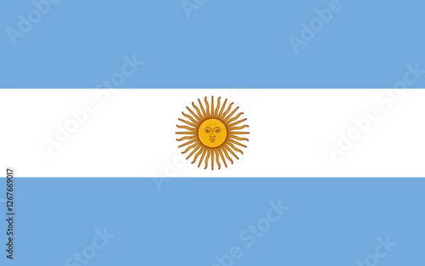 Obraz flag of argentina