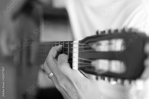 Obraz Playing the guitar