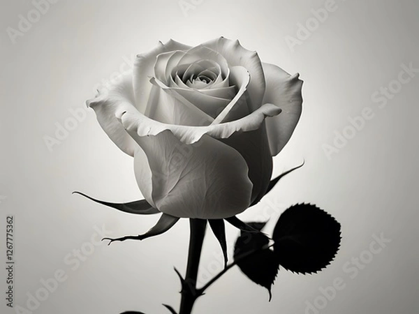 Obraz A delicate rose