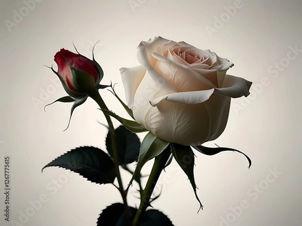 Obraz A delicate rose