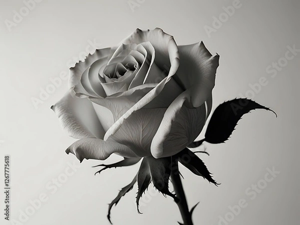 Obraz A delicate rose