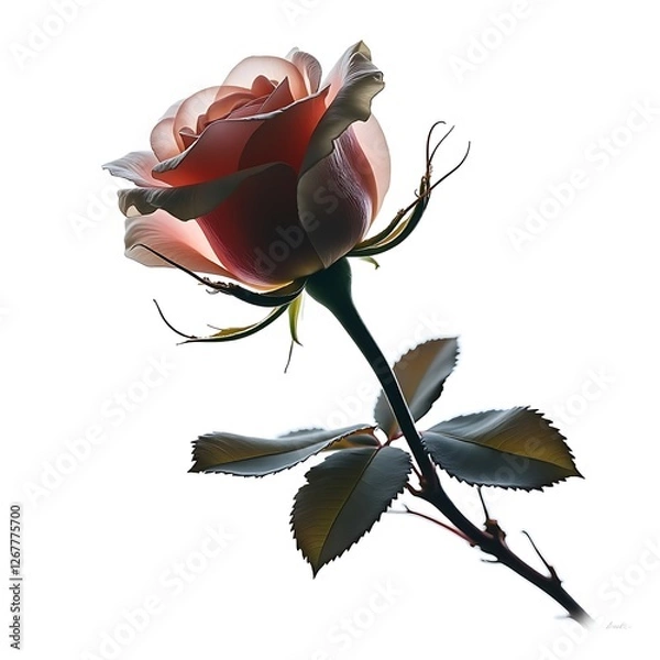 Obraz A delicate rose