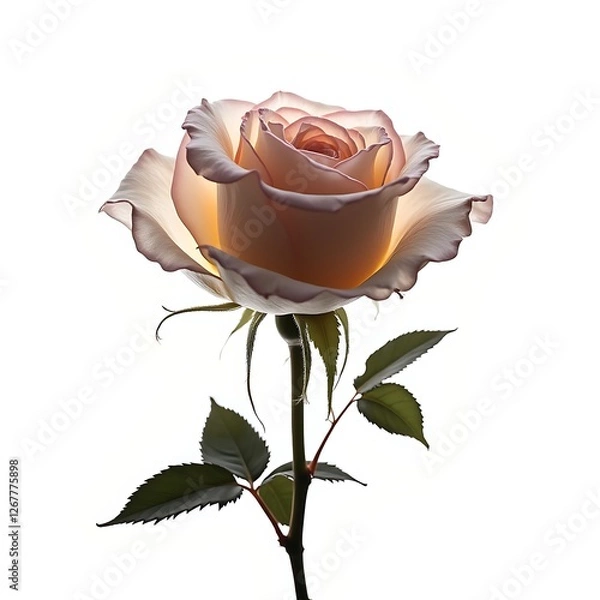 Obraz A delicate rose