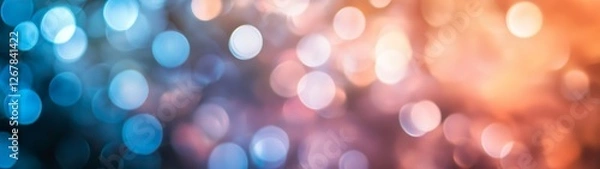 Fototapeta Blurry Pastel Gradient Background – Soft Abstract Backdrop