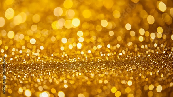 Fototapeta Abstract gold background, glamour bokeh, Background for the design, luxury background.