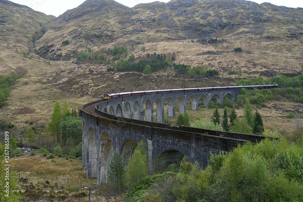 Obraz Glenfinnan Viaduct in Scotland