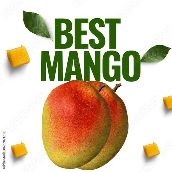 Fototapeta fresh mango fruit