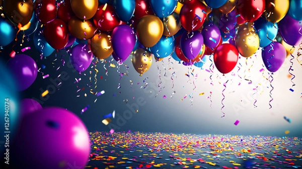 Obraz Festive Carnival Background

