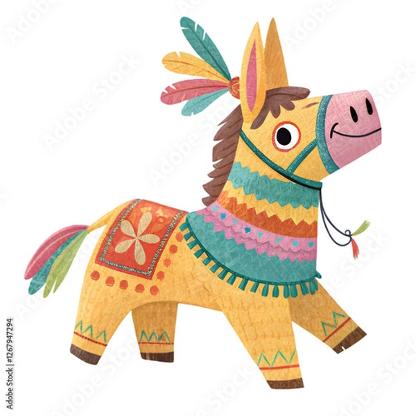 Obraz Watercolor cinco de mayo