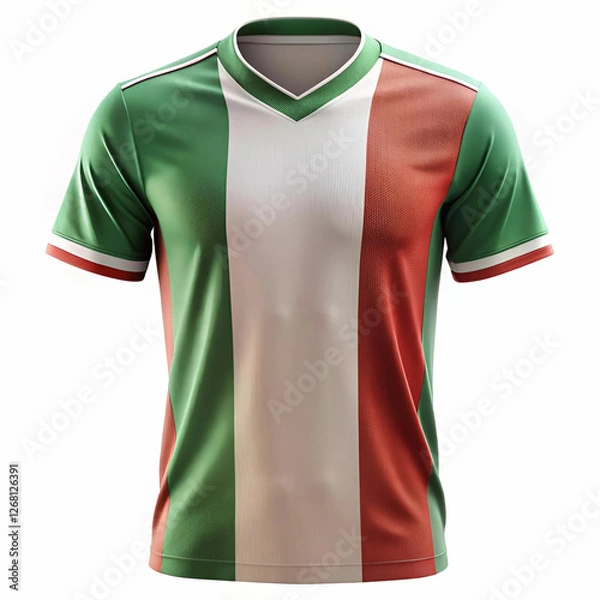 Obraz A stylish soccer jersey designed for performance and comfort,