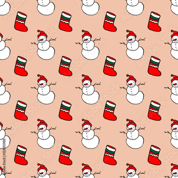 Obraz Christmas pattern 904