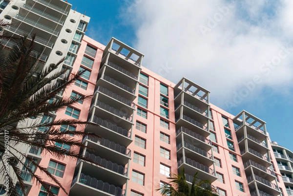 Obraz residential building in Miami