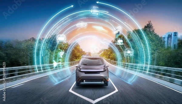 Obraz Firefly AI in Autonomous Vehicles for Safer SelfDriving Transportation