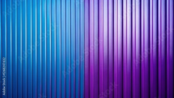 Fototapeta Minimalist Purple Background with Blue Stripe - Abstract Stock Photo