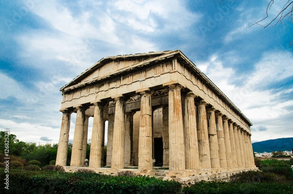 Obraz Hephaestus Temple in Agora, Athens, Greece