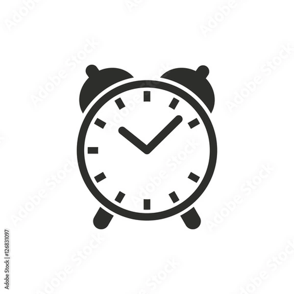 Fototapeta Clock - vector icon.