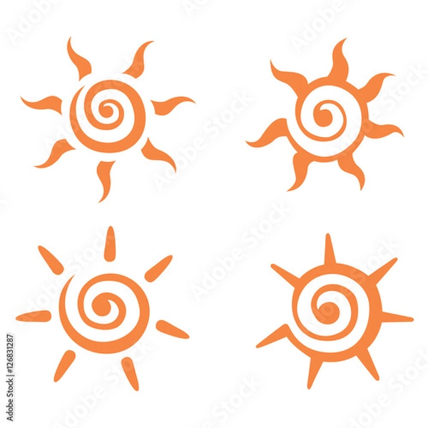 Fototapeta vector_sun